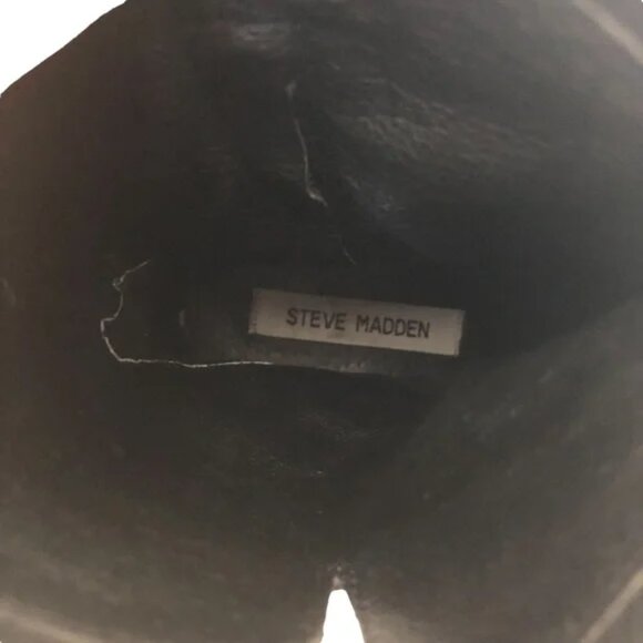 Steve Madden studded leather combat boots - Picture 7 of 13